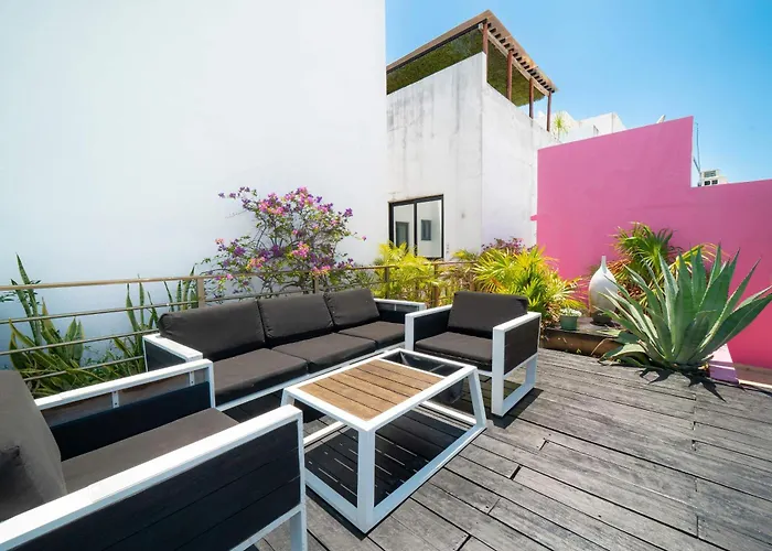 Doca 303 - 2br With Rooftop Pool & Balcony * Playa del Carmen